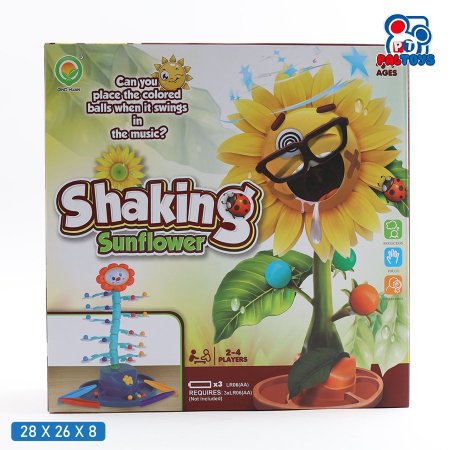 Sunflower Balance Challenge – لعبة توازن زهرة الشمس 🌻